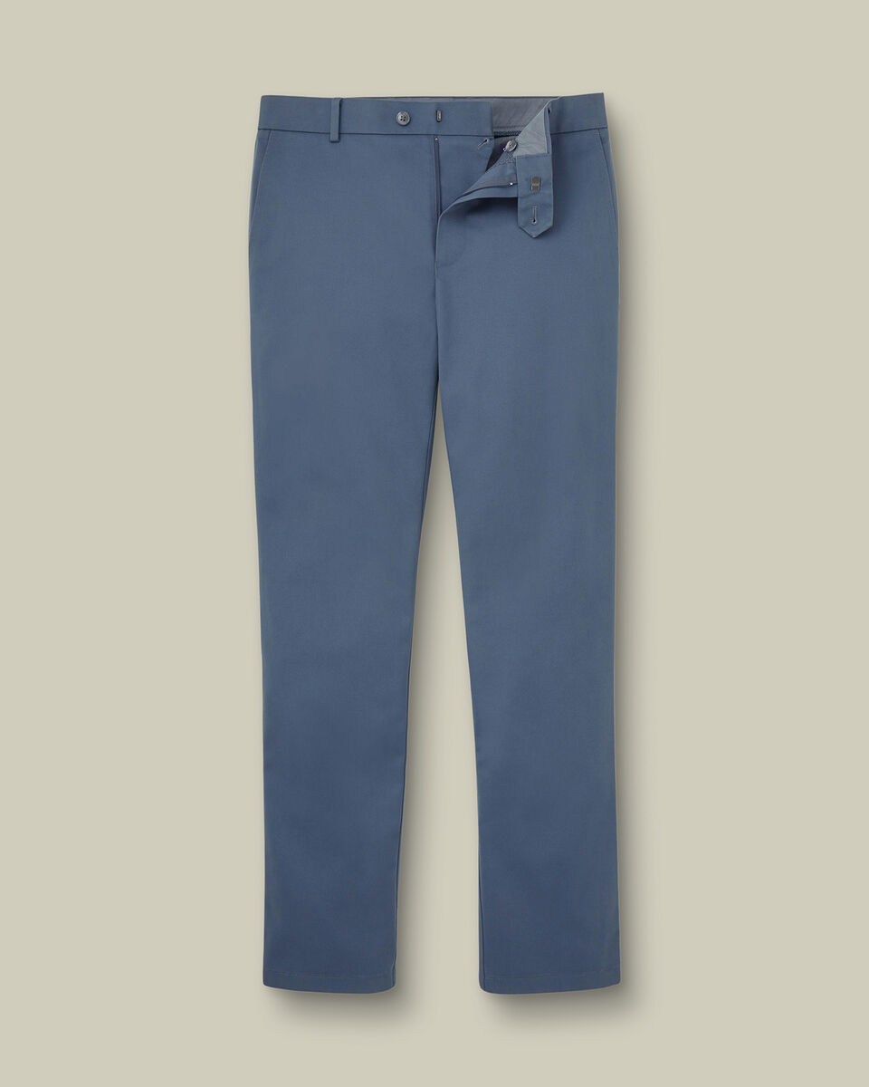 Ultimate Non-Iron Chinos - Airforce Blue Secondary image