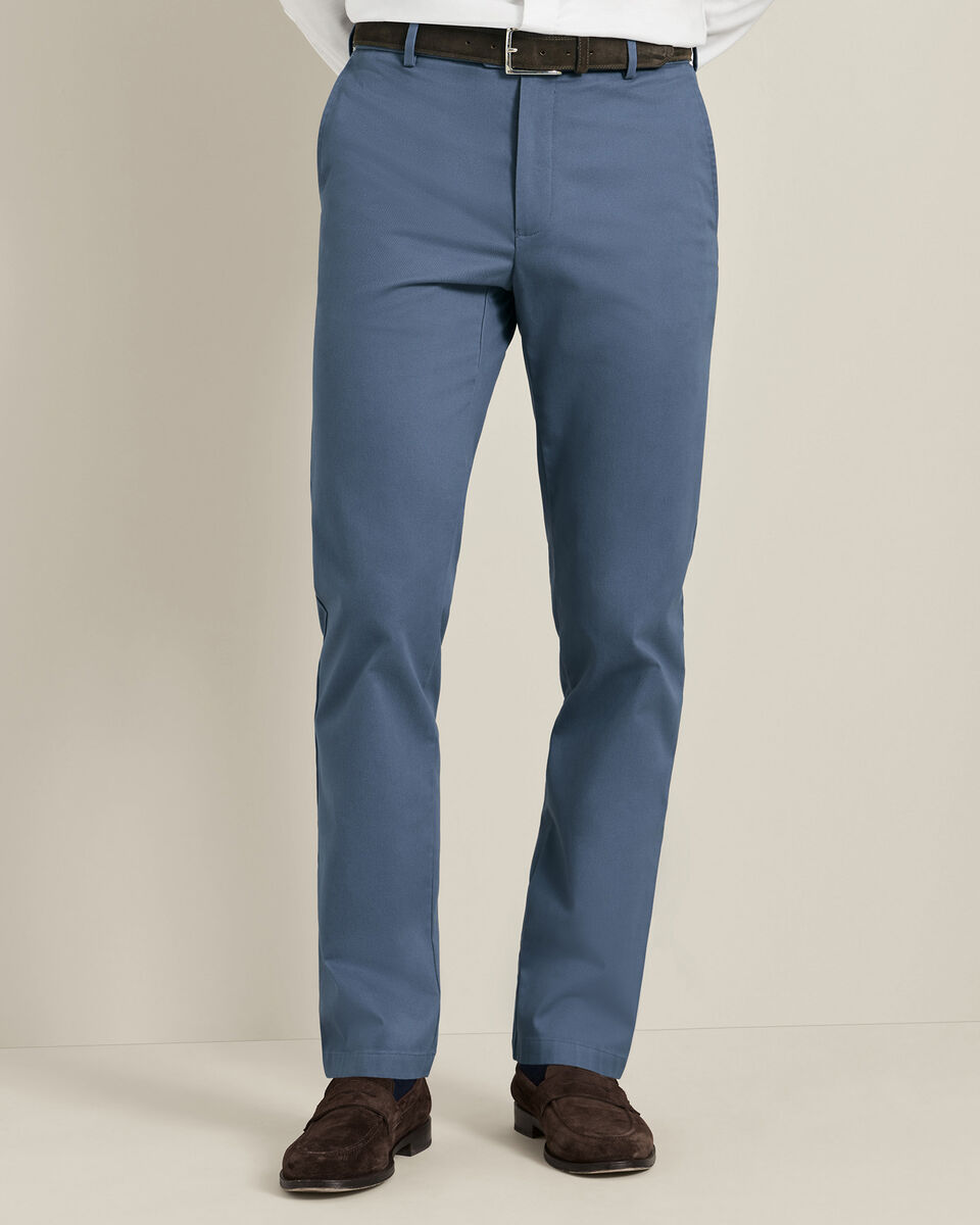 Ultimate Non-Iron Chinos - Airforce Blue