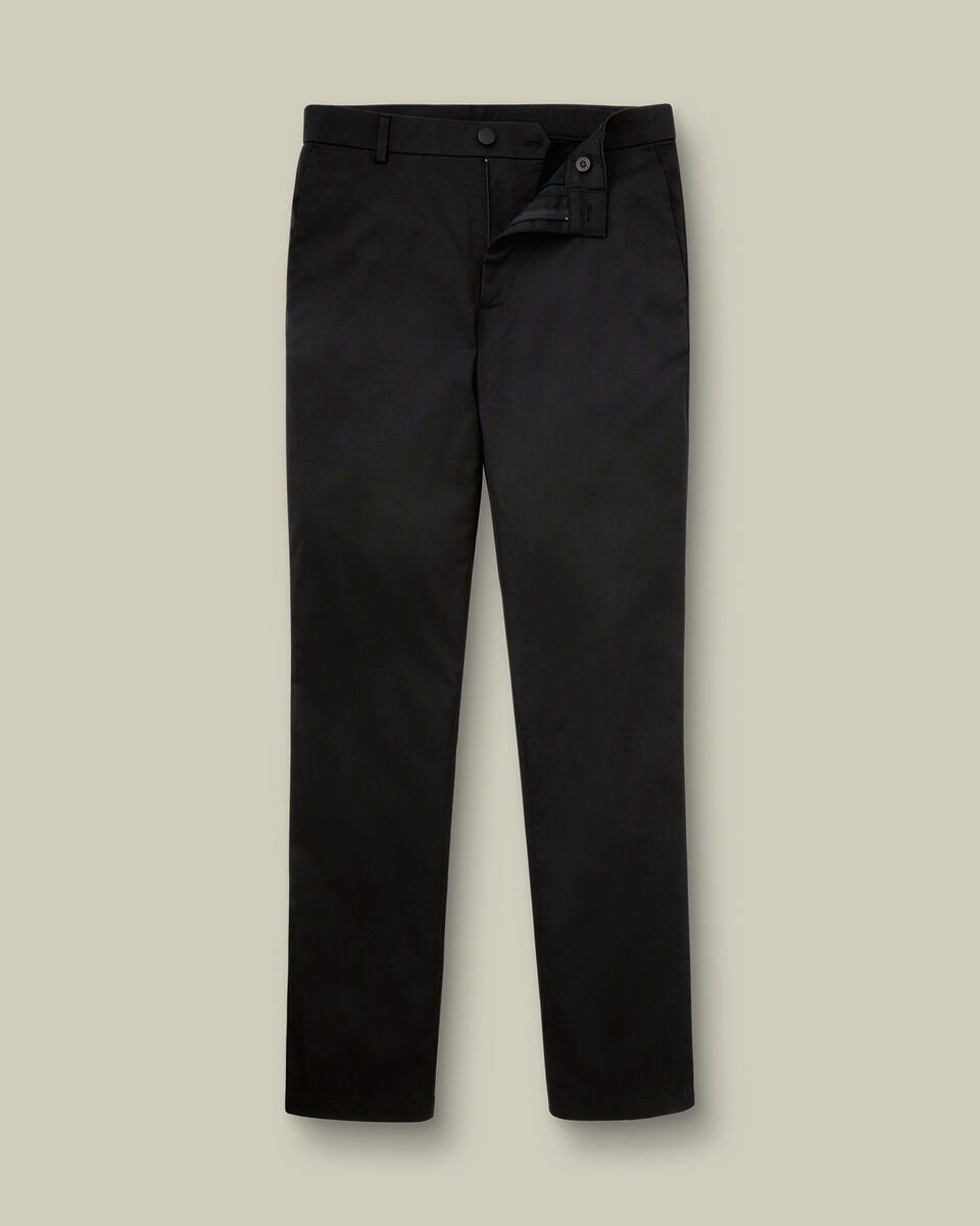 Lightweight Performance Chinos - Black