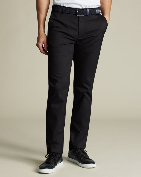 Lightweight Performance Chinos - Black