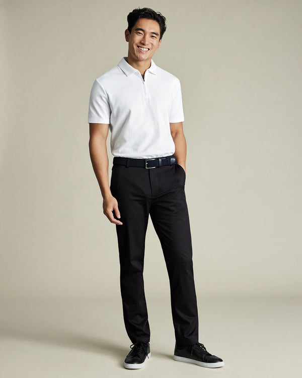 Lightweight Performance Chinos - Black