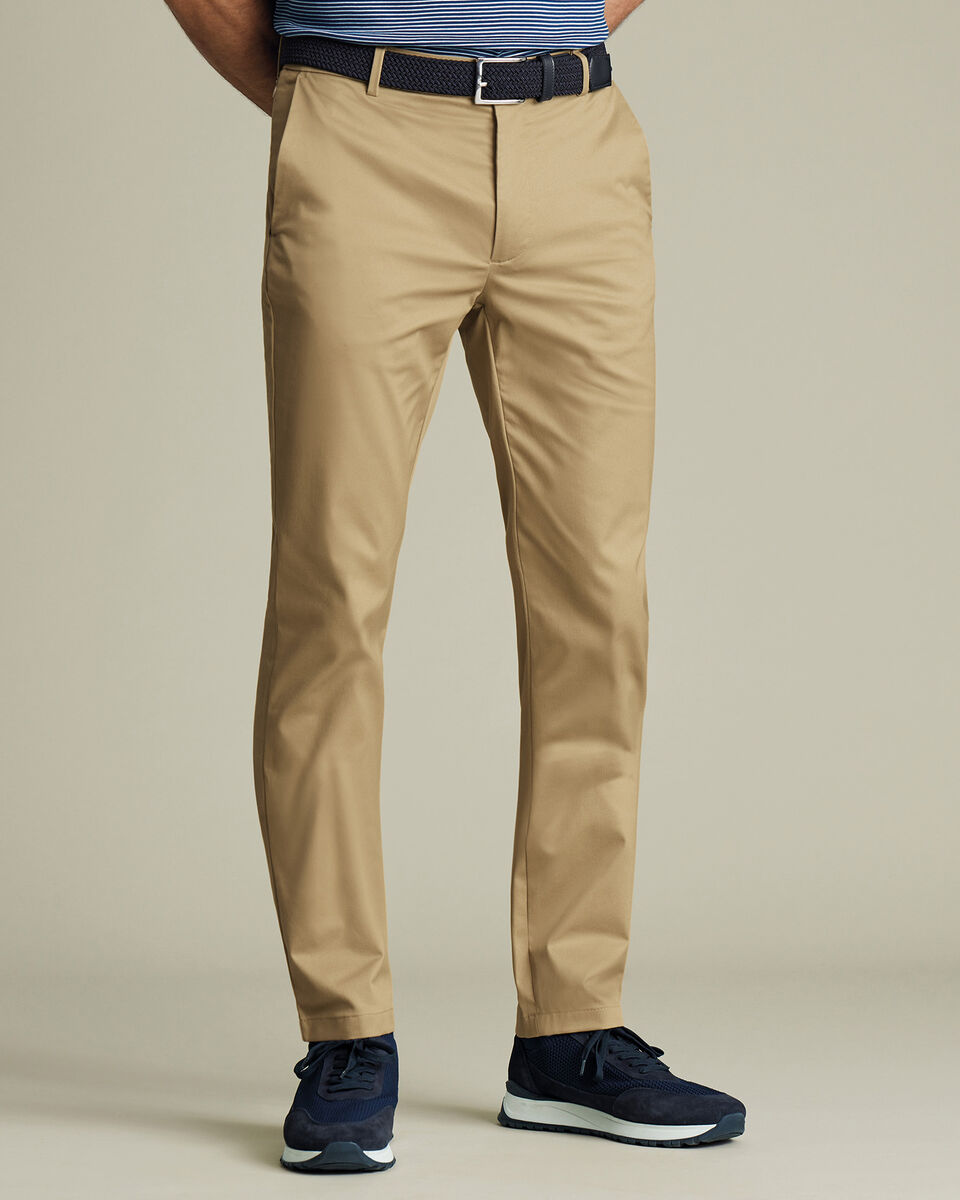 Lightweight Performance Chinos - Tan