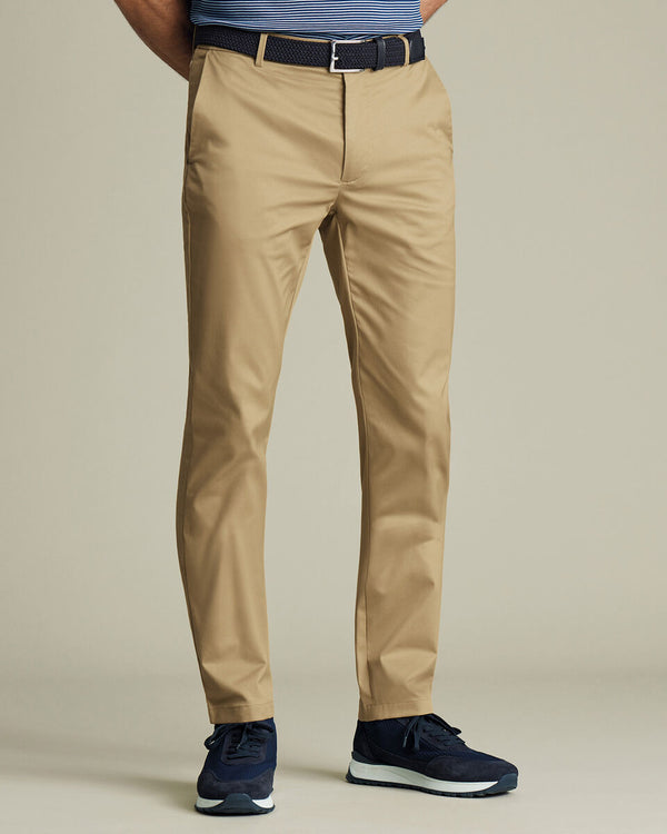 Lightweight Performance Chinos - Tan