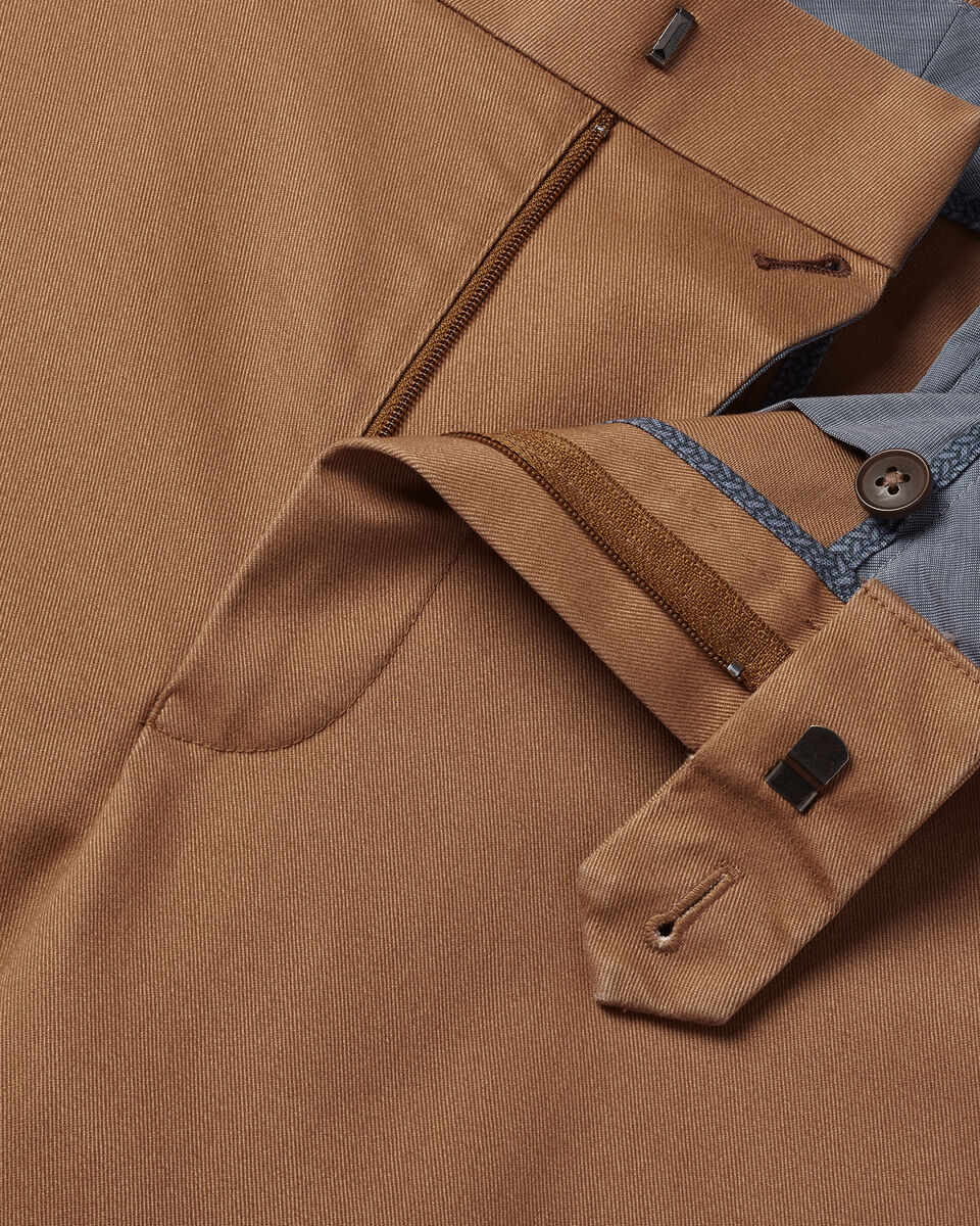 Ultimate Non-Iron Chinos - Toffee