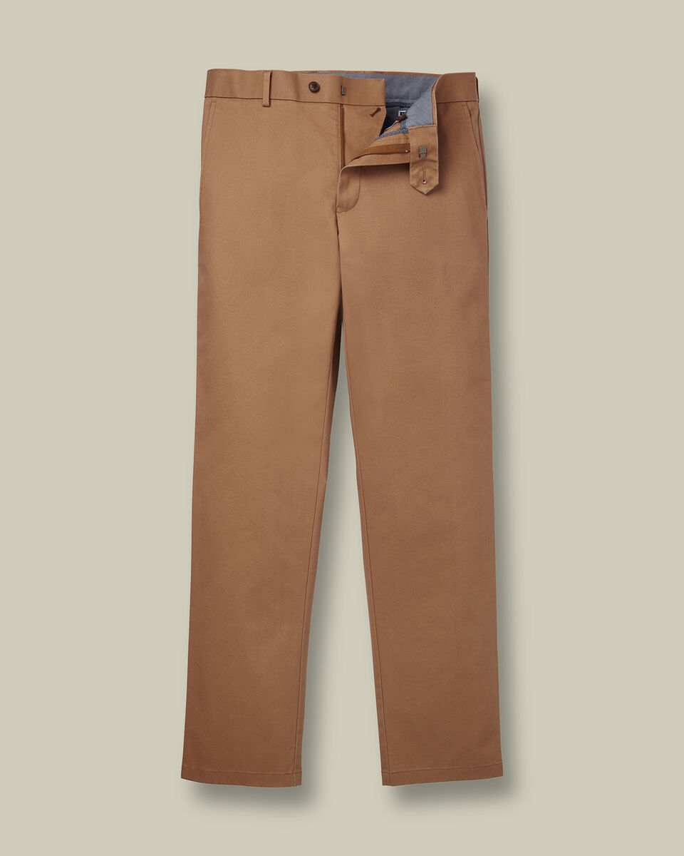 Ultimate Non-Iron Chinos - Toffee