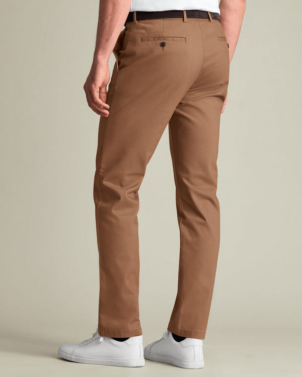 Ultimate Non-Iron Chinos - Toffee