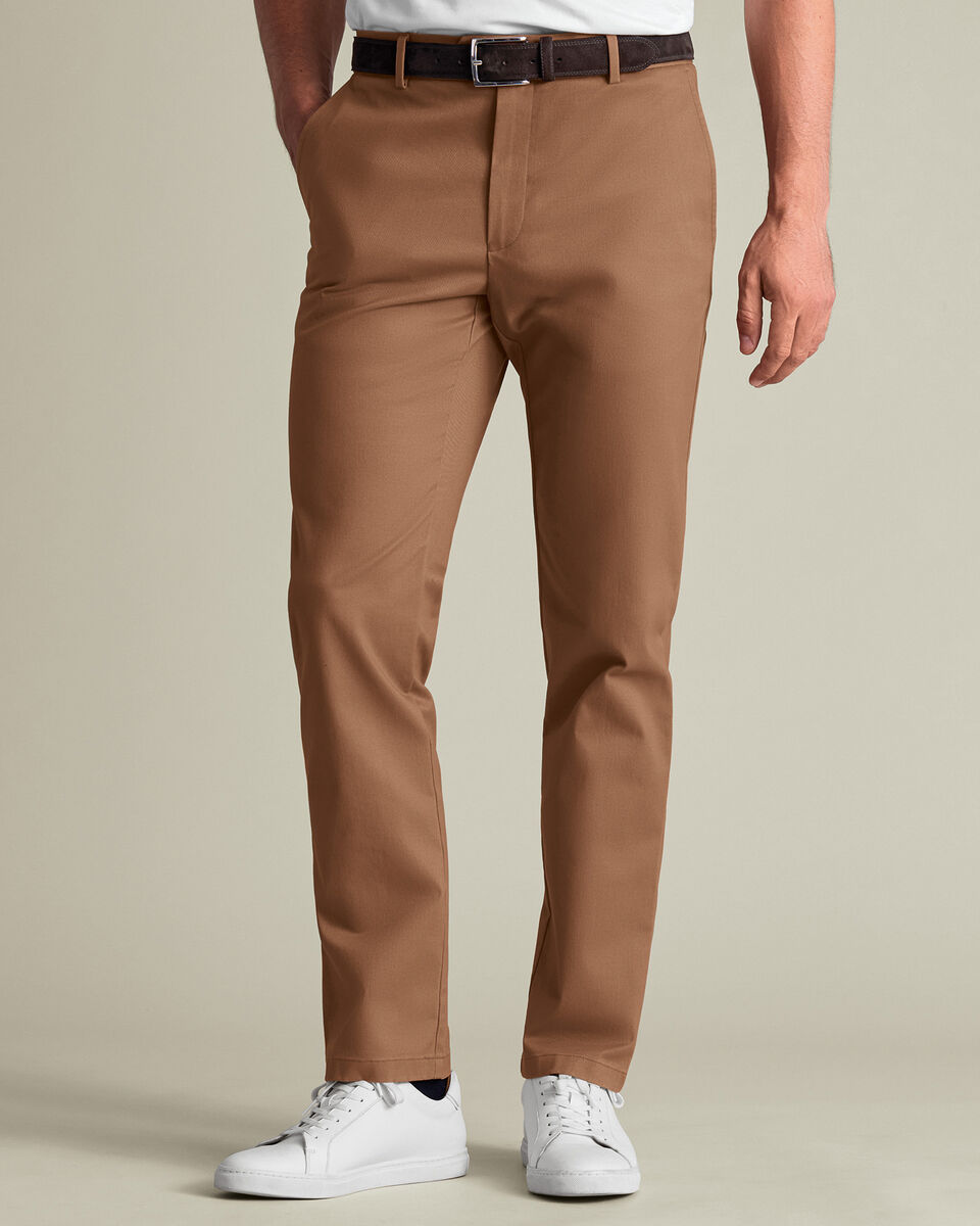 Ultimate Non-Iron Chinos - Toffee