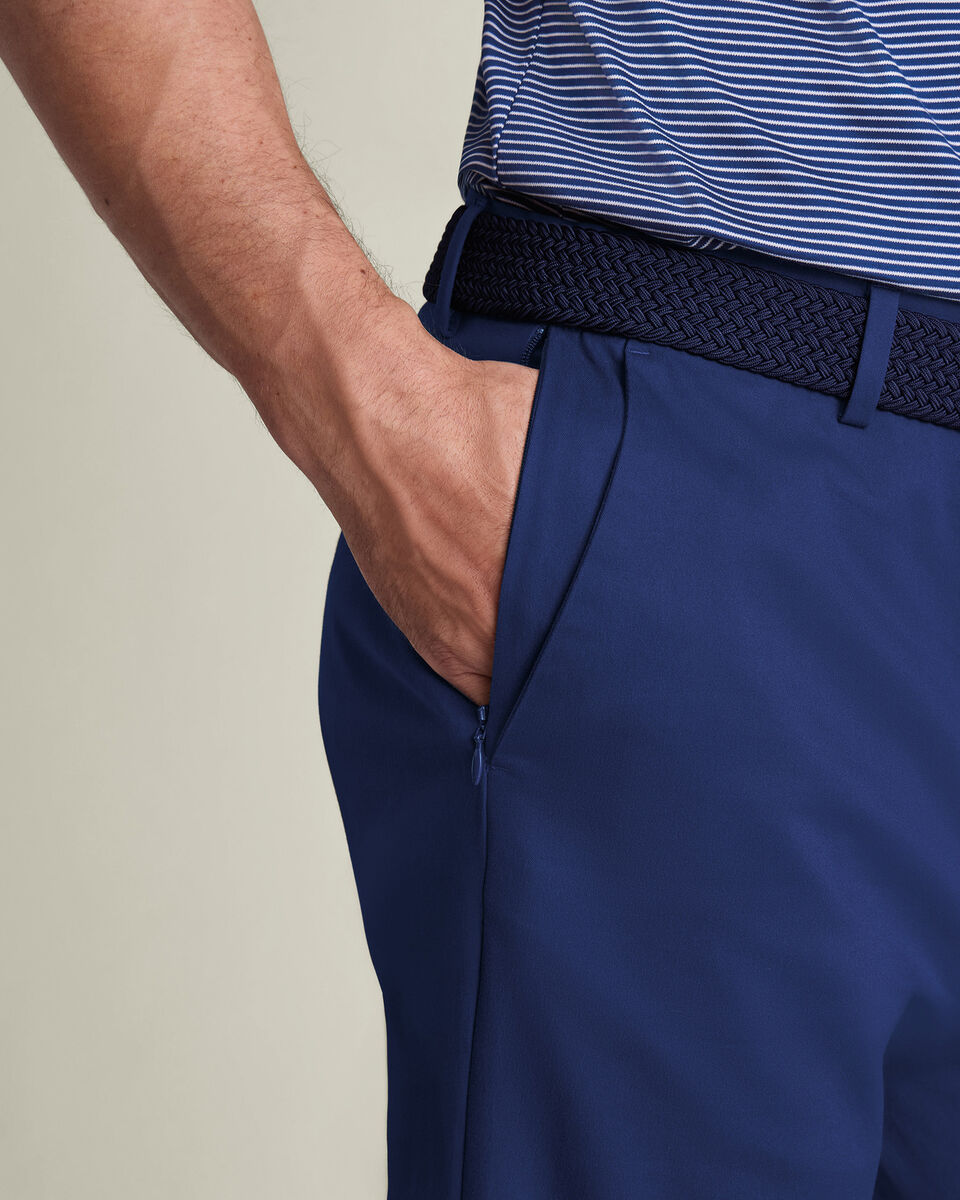 Lightweight Performance Chinos - Royal Blue