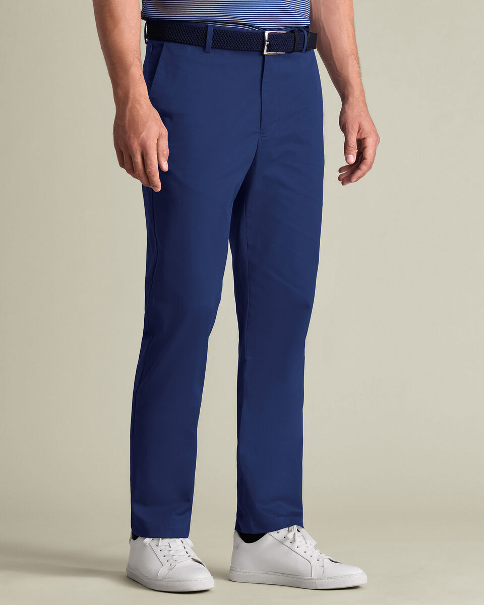 Lightweight Performance Chinos - Royal Blue