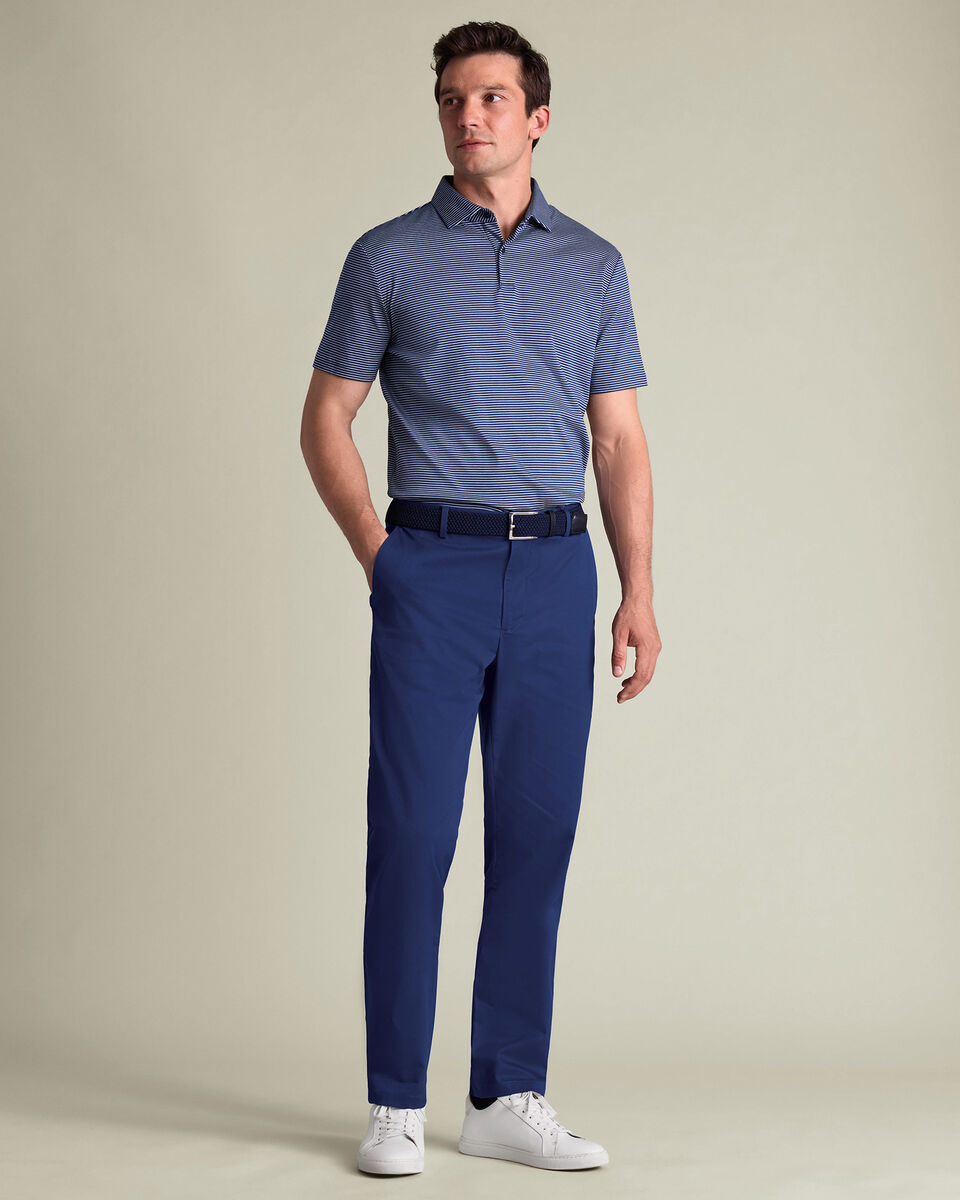 Lightweight Performance Chinos - Royal Blue Main image