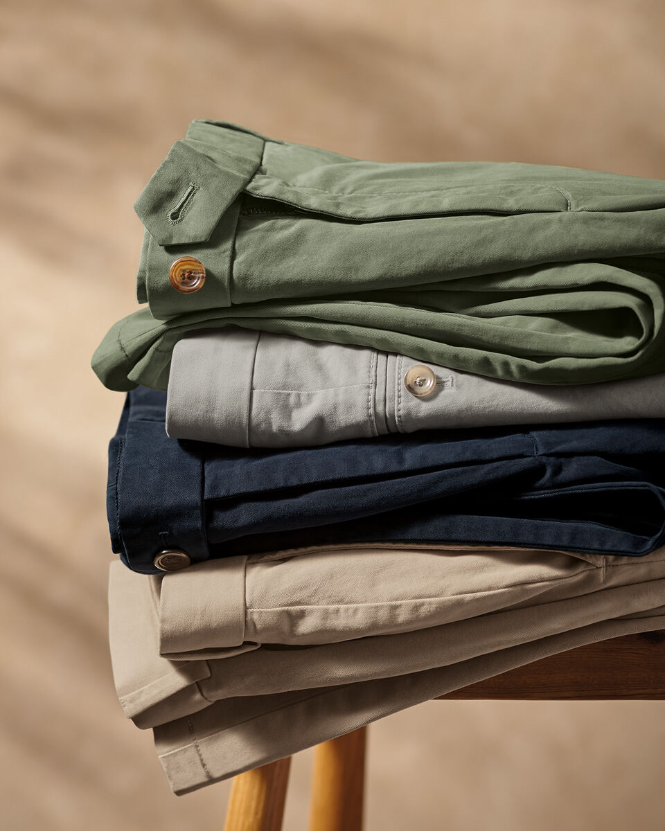 Casual Stretch Chinos - Tan