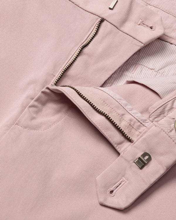 Casual Stretch Chinos – Pink