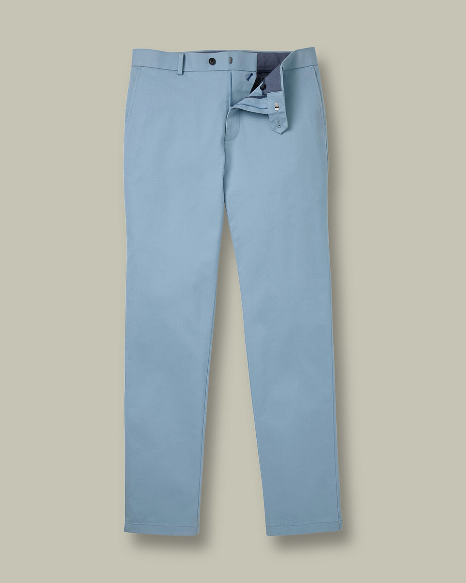 Ultimate Non-Iron Chinos – Light Blue