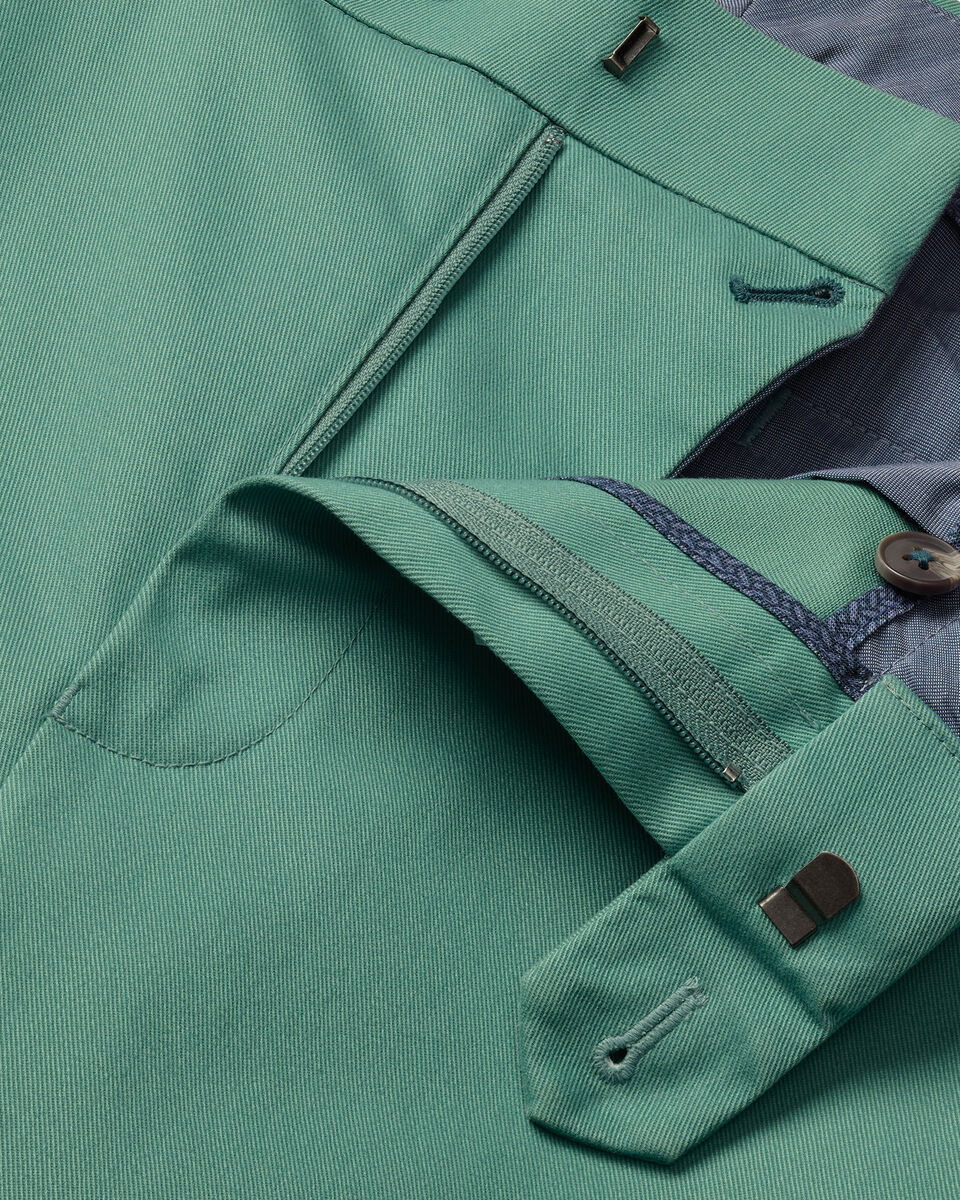 Ultimate Non-Iron Chinos – Mid Green