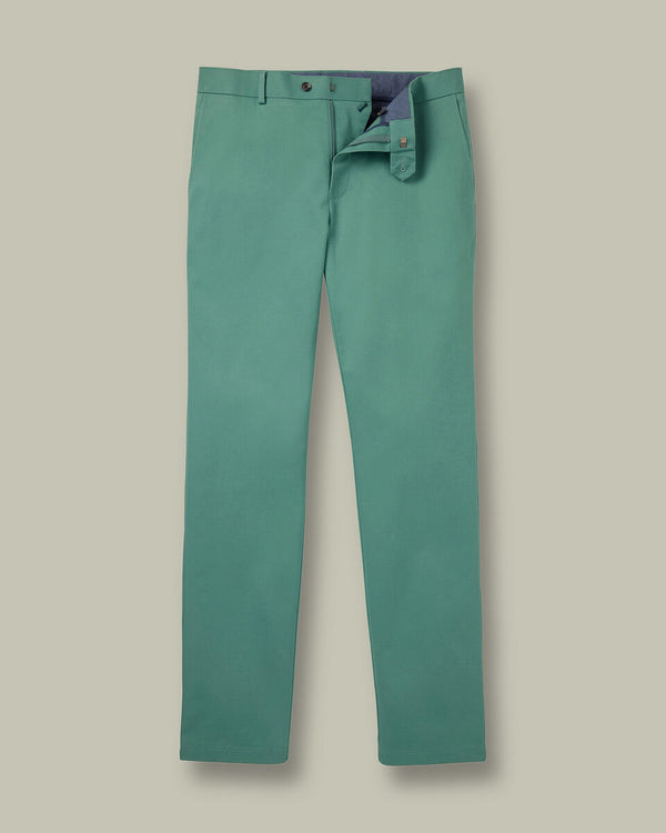 Ultimate Non-Iron Chinos – Mid Green