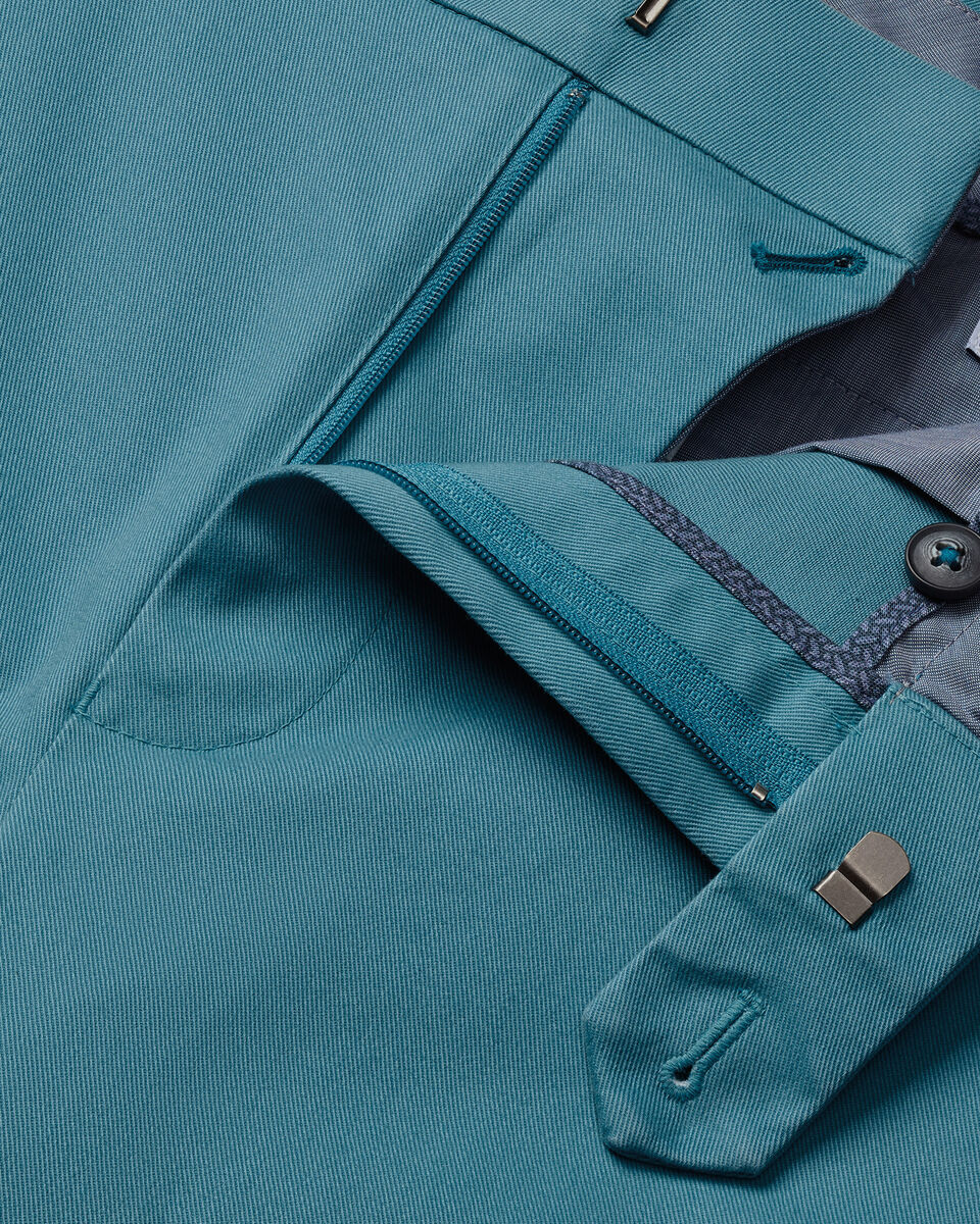 Ultimate Non-Iron Chinos – Teal Green