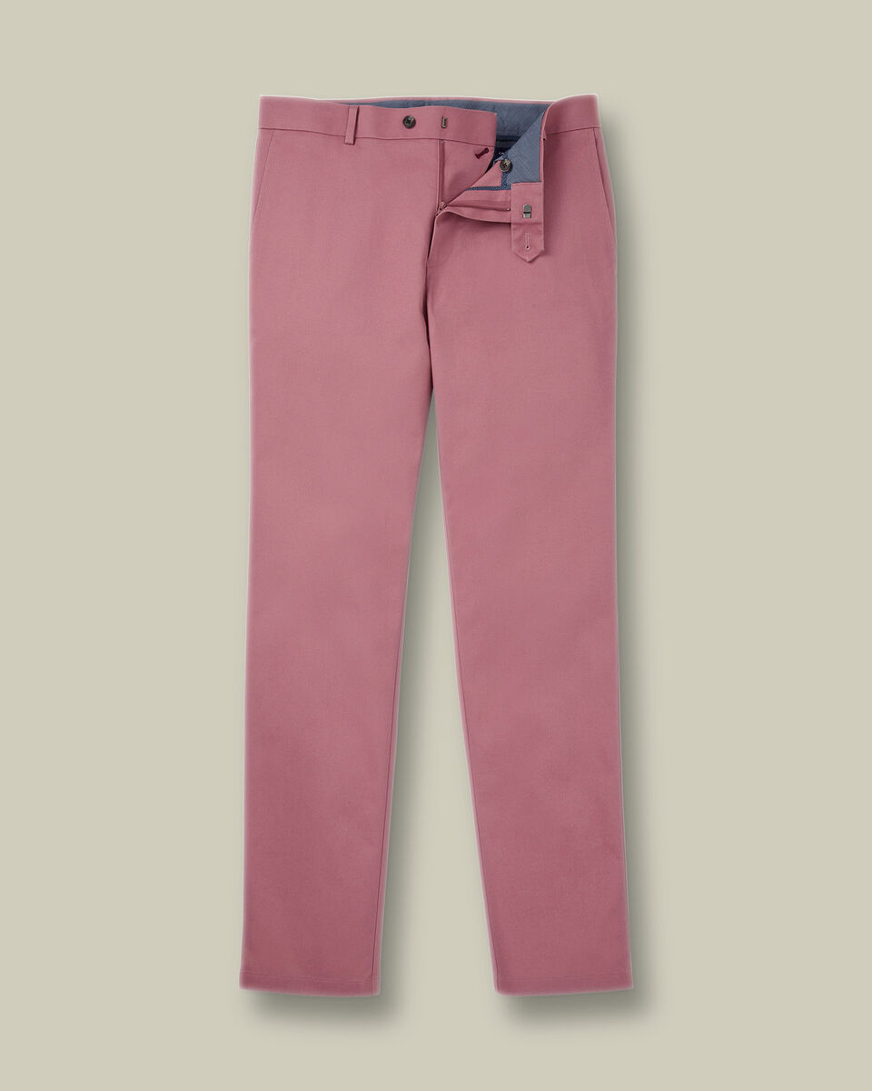 Ultimate Non-Iron Chinos – Dusty Pink