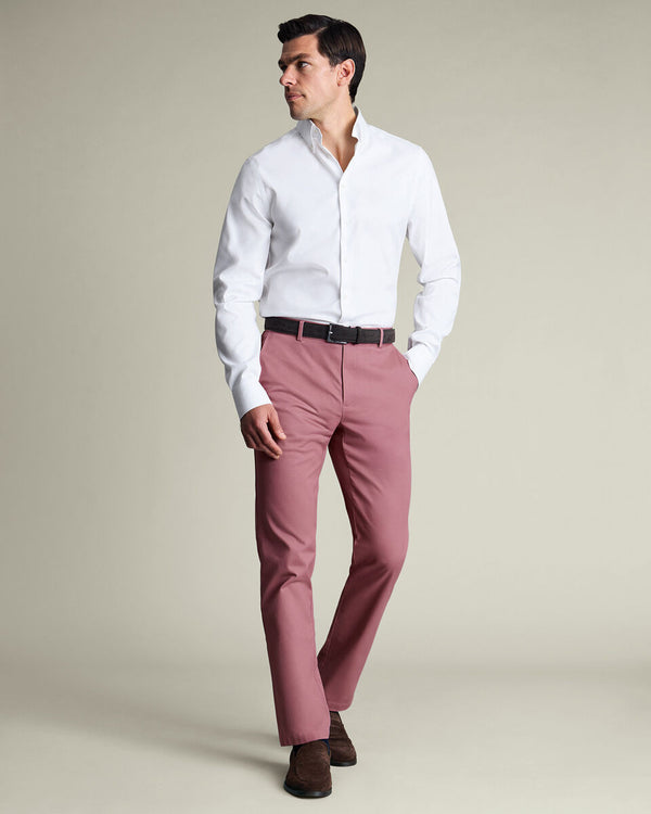 Ultimate Non-Iron Chinos – Dusty Pink