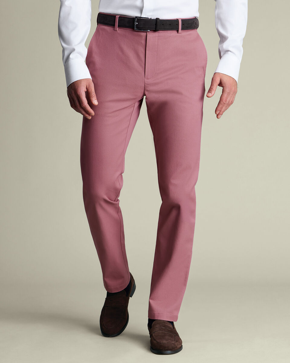 Ultimate Non-Iron Chinos – Dusty Pink