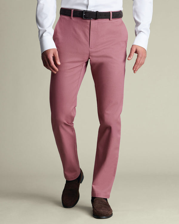 Ultimate Non-Iron Chinos – Dusty Pink