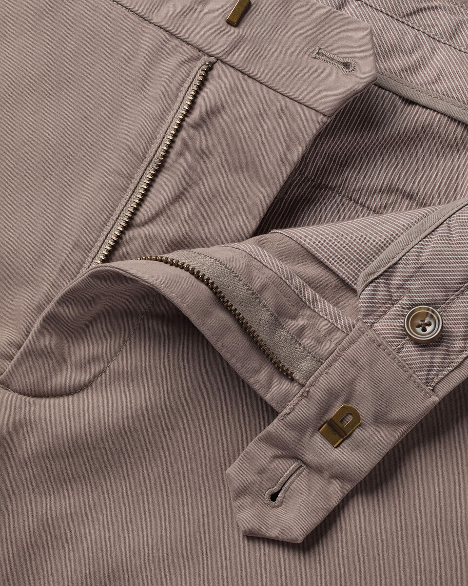 Casual Stretch Chinos - Taupe