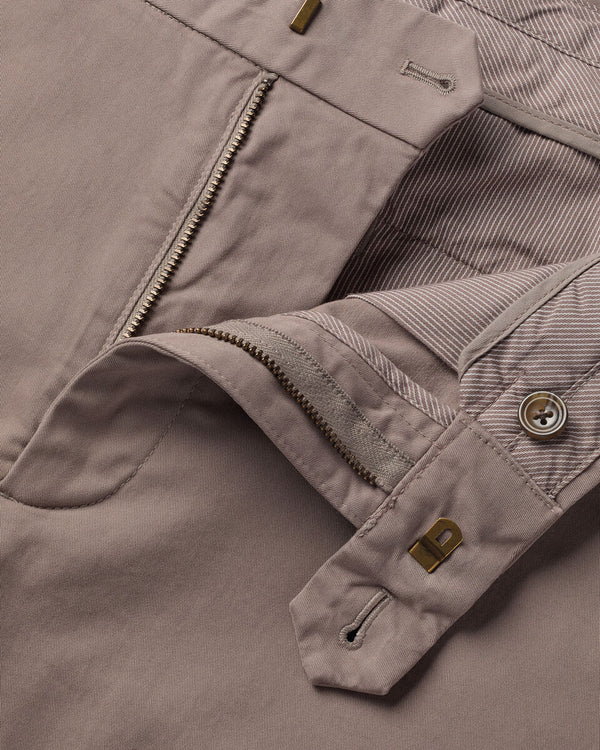 Casual Stretch Chinos - Taupe