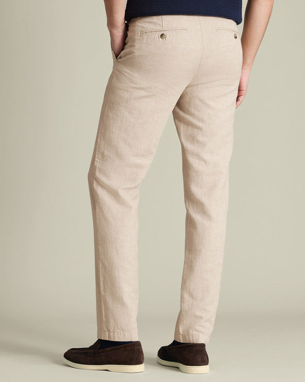 Linen Cotton Chinos – Stone