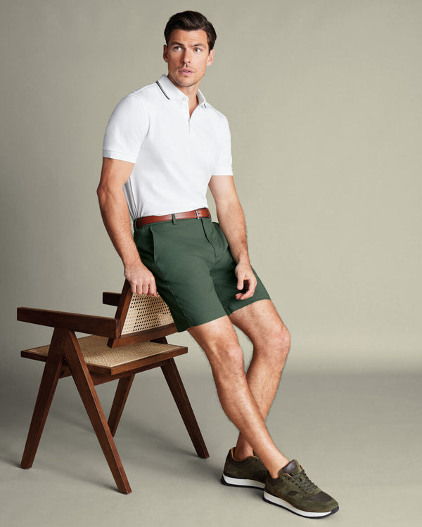 Cotton Shorts - Green