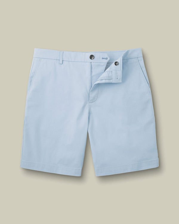 Cotton Shorts - Sky Blue