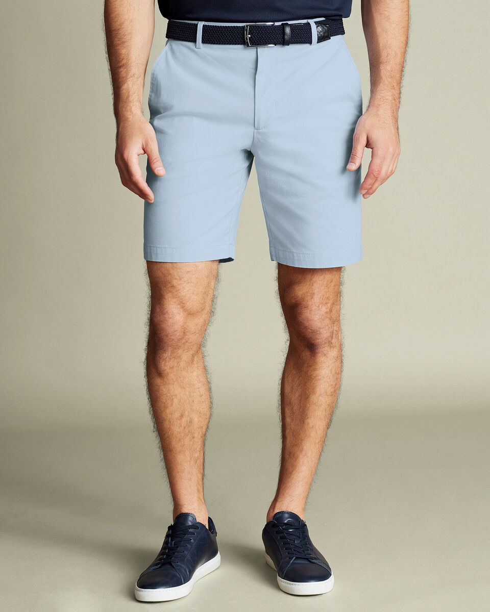 Cotton Shorts - Sky Blue