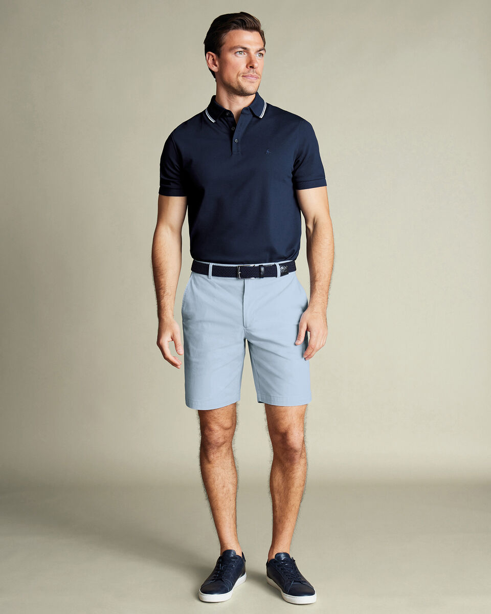 Cotton Shorts - Sky Blue Main image