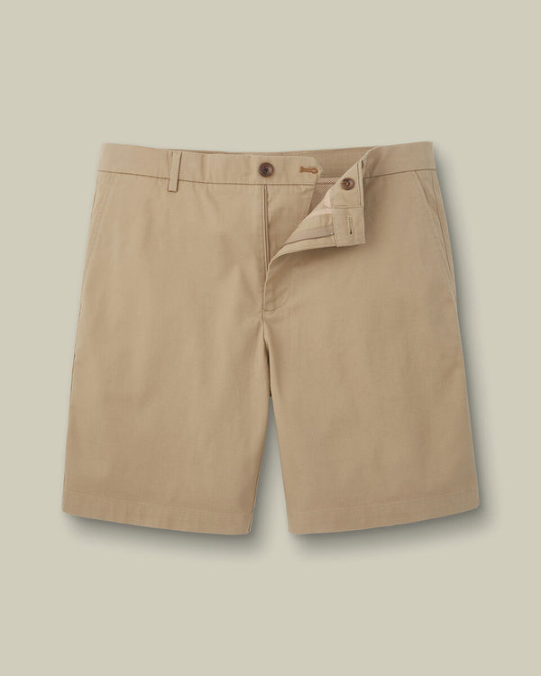Cotton Shorts - Taupe
