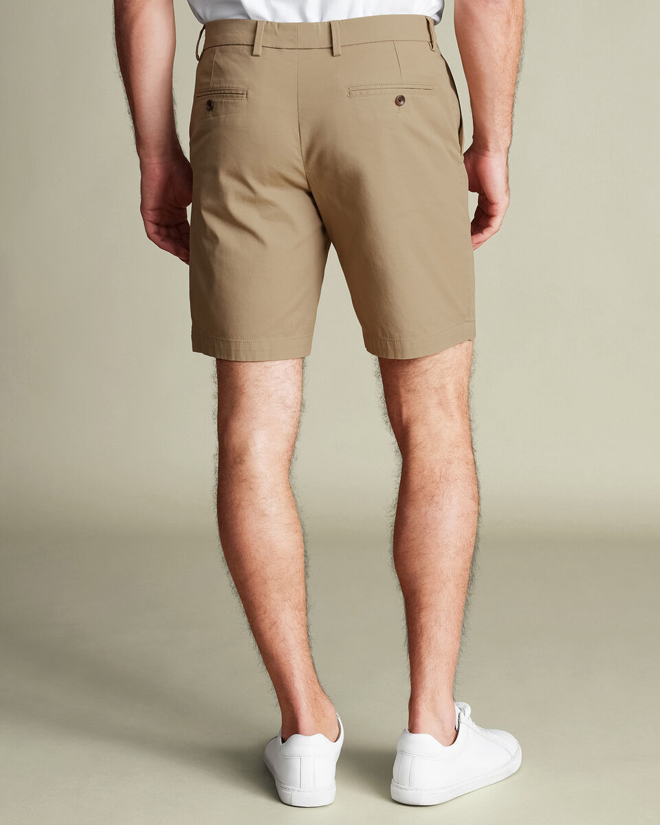 Cotton Shorts - Taupe