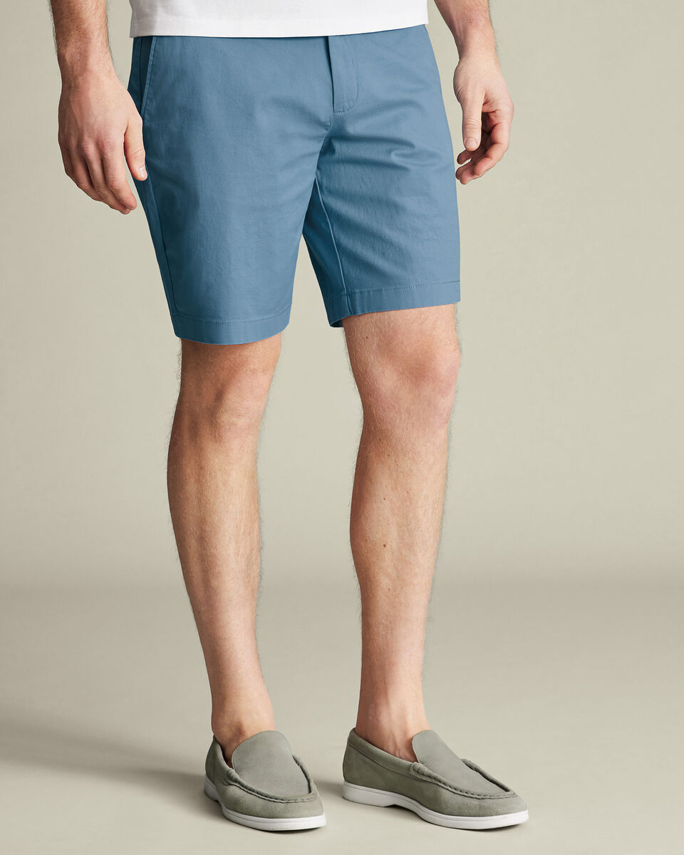 Cotton Shorts - Ocean Blue Secondary image