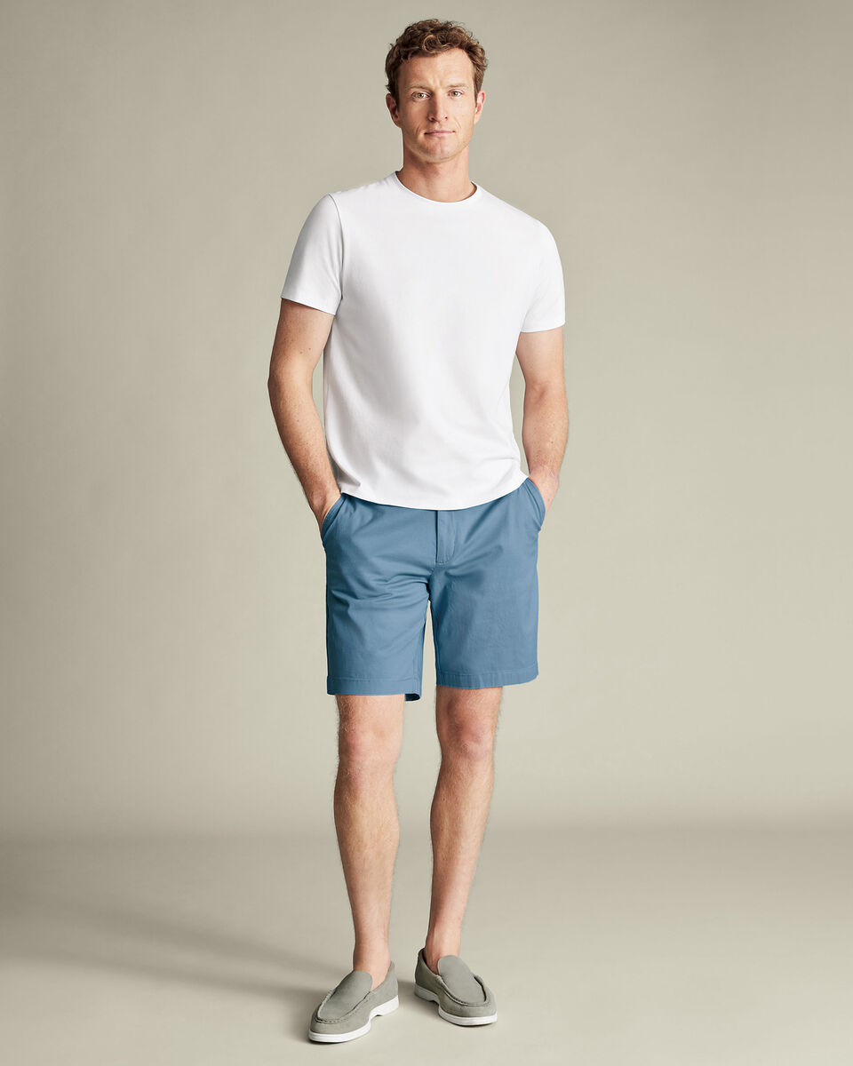 Cotton Shorts - Ocean Blue