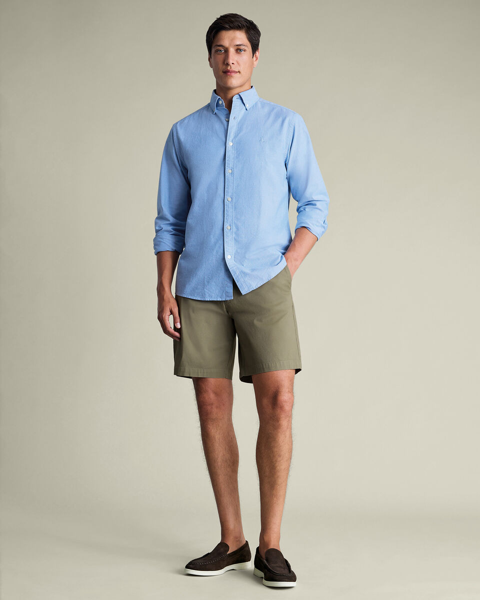 Cotton Shorts – Sage Green