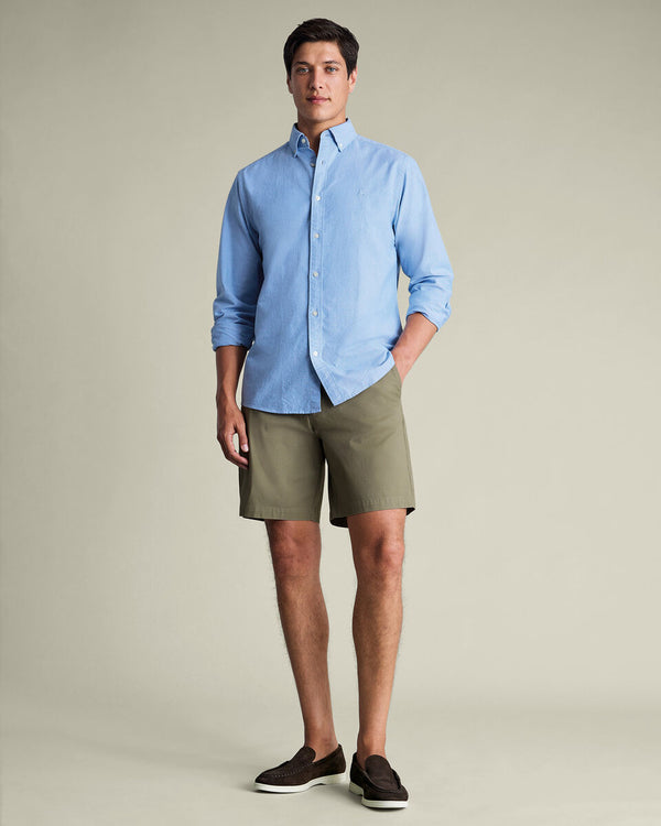 Cotton Shorts – Sage Green