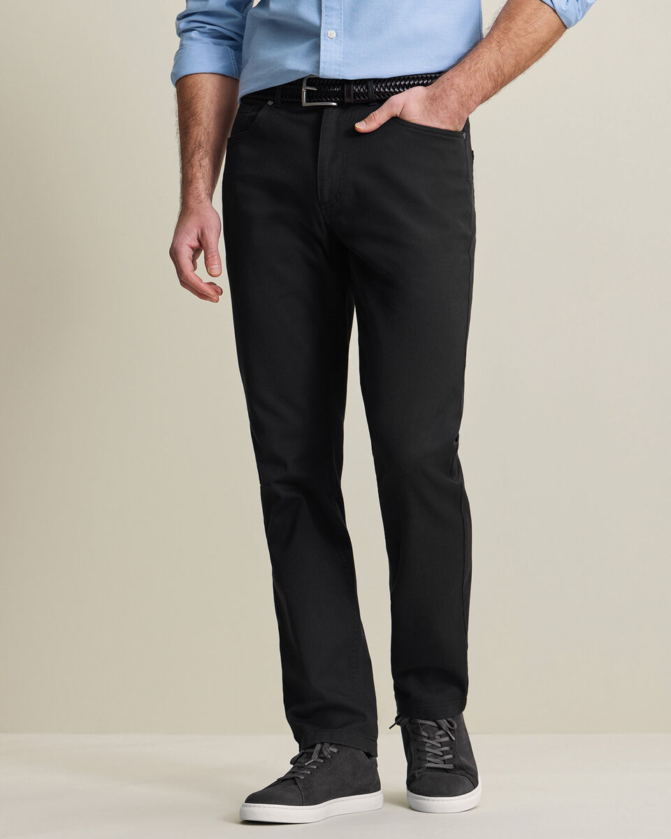5 Pocket Pants - Black