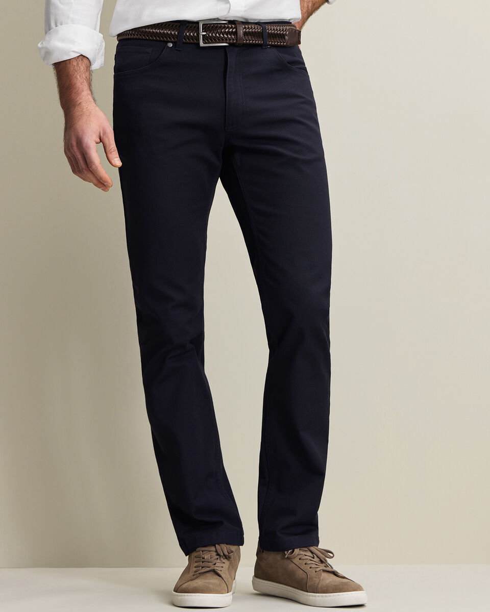 5 Pocket Pants - Dark Navy