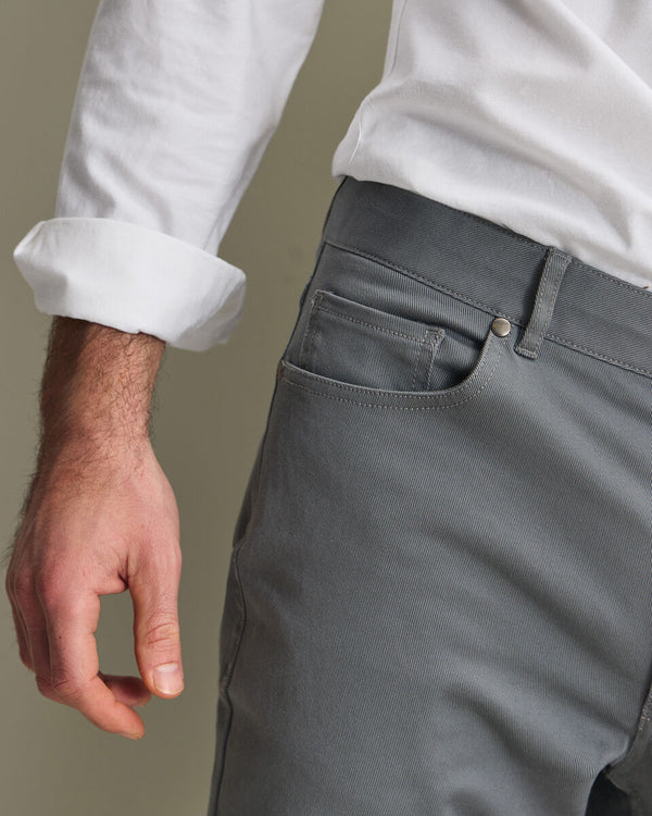 5 Pocket Pants - Gray