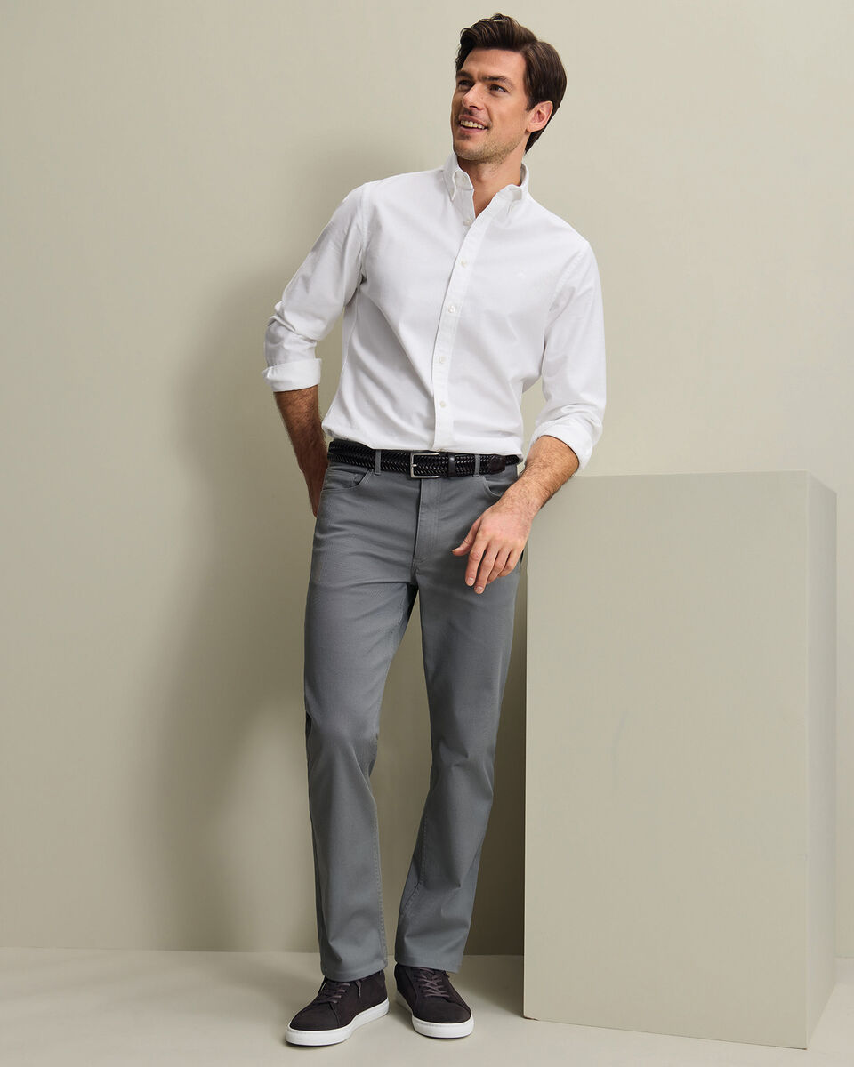 5 Pocket Pants - Gray