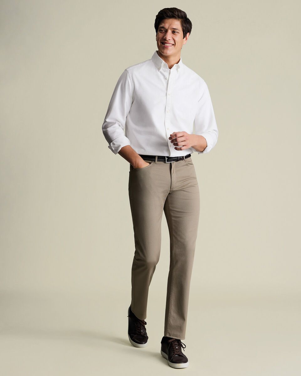 5 Pocket Jeans – Mocha
