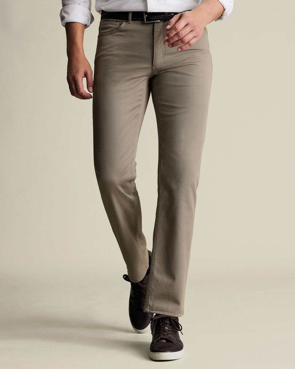 5 Pocket Jeans – Mocha