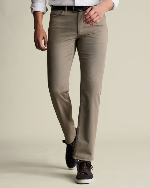 5 Pocket Jeans – Mocha