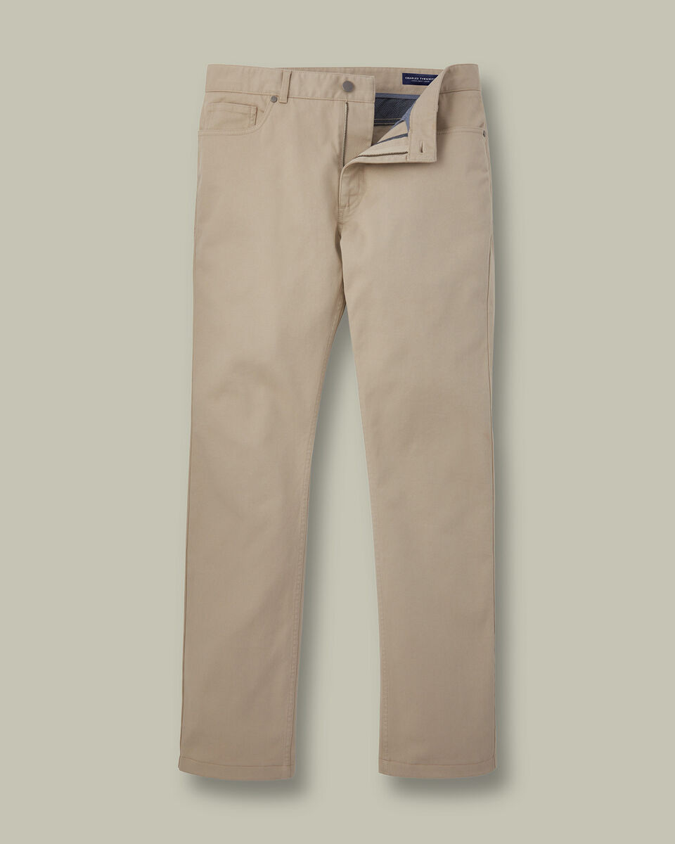 5 Pocket Pants - Stone