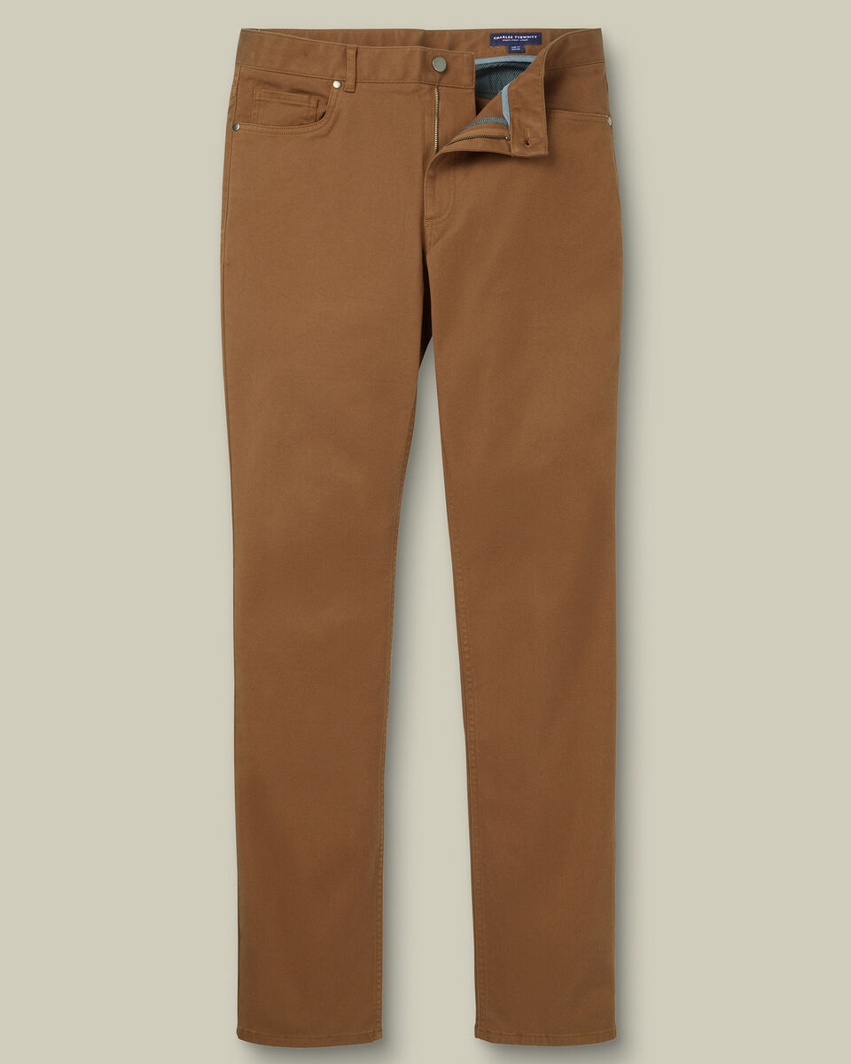 5 Pocket Pants - Toffee Secondary image