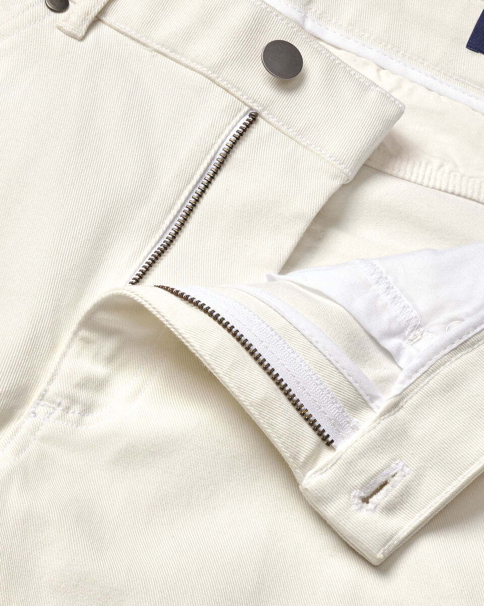 5 Pocket Jeans – Ivory