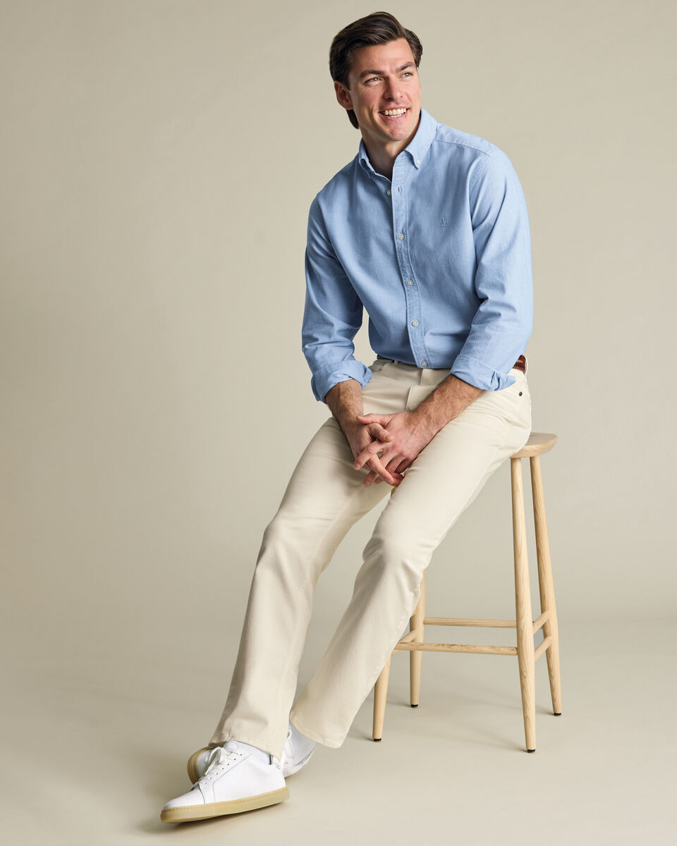 5 Pocket Jeans – Ivory Main image