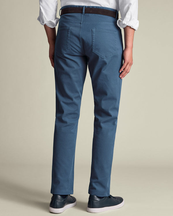 5 Pocket Pants - Denim Blue