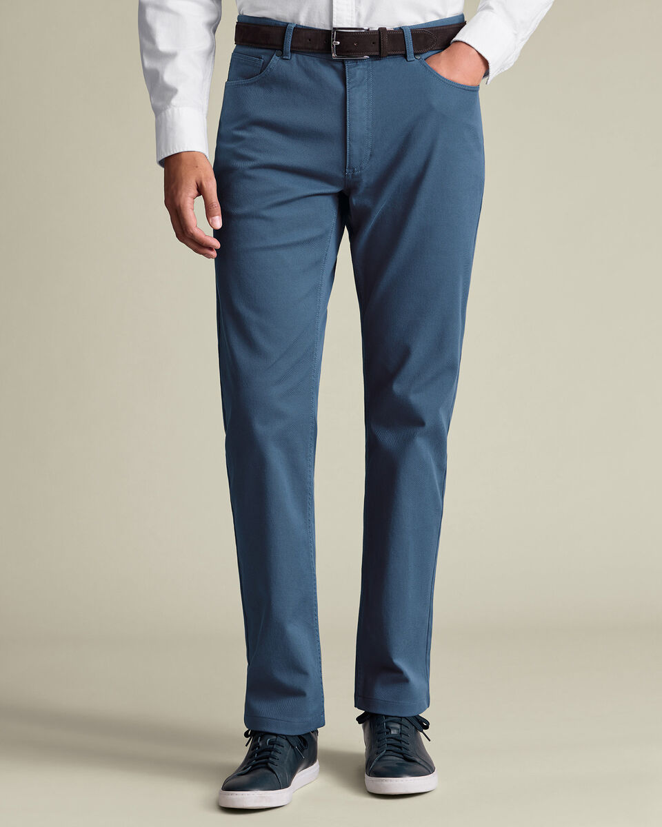 5 Pocket Pants - Denim Blue